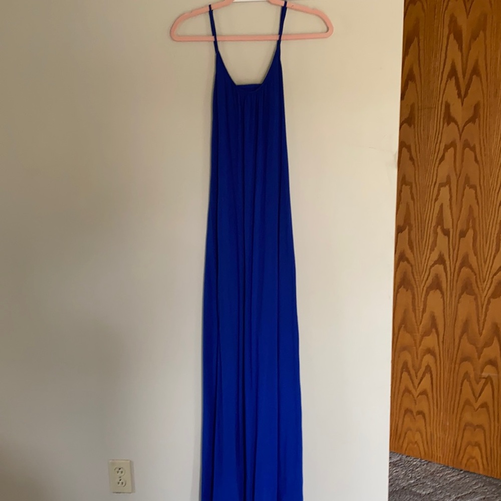 Express Maxi Dress - Blue - XS